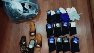 Gəncədə "şəpit", corab, siqaret oğusu tutulub   - FOTO - VİDEO