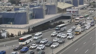 Bu yollarda tıxac var - SİYAHI 