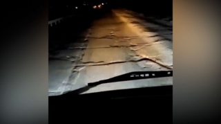 Quba-Bakı yolunun qaranlıq və acınacaqlı vəziyyəti - VİDEO