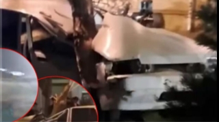 Bakıda sürücünün ehtiyatsız davranışı ağır qəzaya səbəb oldu - ANBAAN VİDEO 