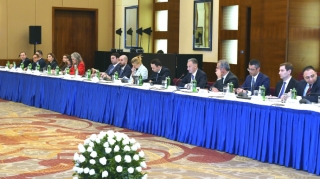 Rəşad Nəbiyev Kuş Çoksinlə görüşdü - FOTOLAR 