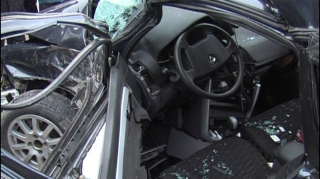 2 "Mercedes" toqquşdu - Yaralılar var  - VIDEO