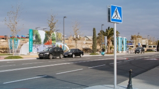 Bakıda iki küçədə nəqliyyat infrastrukturu təkmilləşdirilib - FOTOLAR 