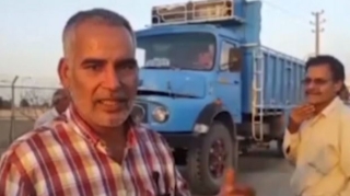 İranda yük maşını sürücüləri ayağa qalxdılar - VİDEO 