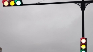 Bakıda bu yolda işıqforun hər üç işığı eyni anda yanır - FOTO - VİDEO - YENİLƏNİB