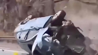 Sağ-sol edib "hoqqa verən" sürücünün həzin sonu  - VİDEO