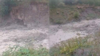 İsmayıllıda sel yolları dağıtdı, Lahıca giriş bağlandı   - VİDEO