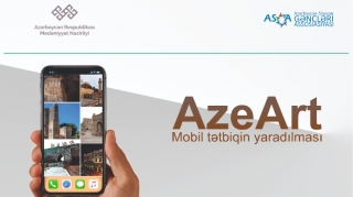 ASGA nazirliyin dəstəyi ilə "AzeArt" adlı MOBİL TƏTBİQ YARADACAQ 