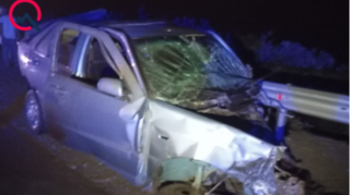 Biləsuvarda üç maşın toqquşdu - Ölən və xəsarət alanlar var - FOTO