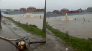 Sel sularının təsirindən Masallı rayonunda 8 kənd qazsız qaldı  - VİDEO