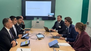 Nazir Rəşad Nəbiyev Reyçel Koulman ilə müzakirələr apardı 