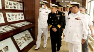 Azərbaycan HDQ komandanı Pakistanın Hərbi Dəniz Akademiyasında olub - FOTO