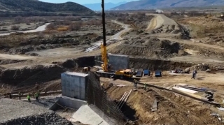 Ağdam–Xankəndi dəmir yolunun tikintisinin 44 faizə yaxını başa çatdı 