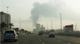 Dubay aeroportuna uçuşlar müvəqqəti dayandırıldı - VİDEO