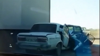Xaçmazda dəhşətli qəza – ölənlər var  - Yenə “Kamaz”, yenə “VAZ” - VİDEO
