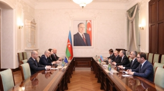 Baş prokuror Litvanın Xüsusi İstintaq Xidmətinin rəhbəri ilə görüşdü  - FOTO