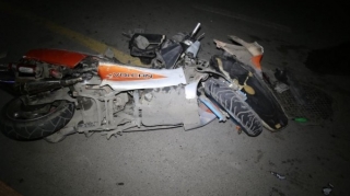 23 yaşlı motosikletçini avtomobil vurdu - ABŞERONDA 