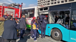Türkiyədə sərnişin avtobusları toqquşub, xəsarət alanlar var 