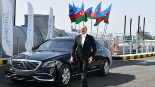 Prezident Qaradağ Günəş Elektrik Stansiyasının açılış mərasimində iştirak EDİB  