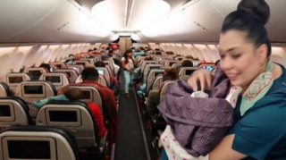 Daşkənd-İstanbul reysi ilə uçan təyyarədə uşaq dünyaya gəlib - FOTO 