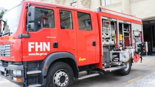 "Torqovı"da geyim mağazası yanır