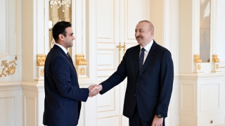 Prezident ABŞ Konqresinin Nümayəndələr Palatasının üzvünü qəbul etdi - FOTOLAR 