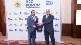 Gömrük Komitəsinin sədri “Caspian Energy Club”un üzvləri ilə görüşüb  - FOTO