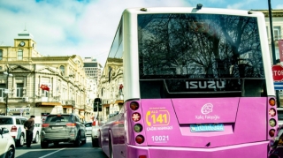 Bakıda 6 marşrut xətti üzrə avtobusların hərəkəti  müvəqqəti dəyişdiriləcək