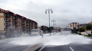 Elgin Həbibullayev : "Bu gün Bakıda 550 küçə dezinfeksiya edildi" 