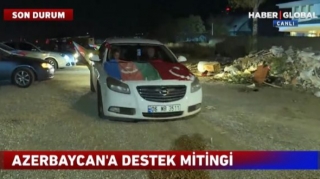 Ankarada Azərbaycana dəstək avtoyürüşü  - VİDEO