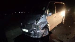 Şəmkirdə qəza olub, üç nəfər xəsarət alıb