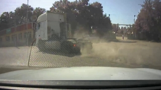 Narkotikin təsiri ilə "TIR" idarə edən şəxs həbs olundu - FOTO 