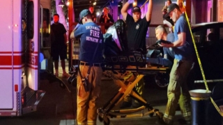 Polis idarəsinin yaxınlığında atışma: İki ölü, beş yaralı 