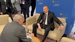 Prezident Paşinyanla görüşdü - VİDEO 