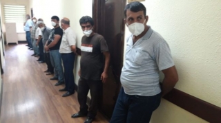 Şəmkirdə kiçik toy etmək istəyən şəxs saxlanılıb  - FOTO