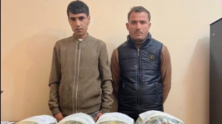 İmişlidə narkokuryerlik edən iki nəfər saxlanıldı - FOTO
