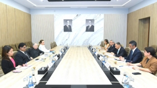 Nazir Rəşad Nəbiyev BMT Baş katibinin xüsusi elçisi ilə görüşdü - FOTO 