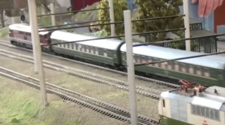 Bərdə-Xankəndi dəmiryolunun maketini hazırlayan müharibə iştirakçısı - VİDEO 