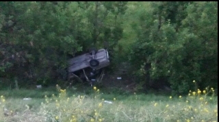 Avtomobil körpüdən aşdı;  yaralılar var - Ağstafada 