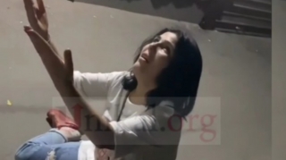 Bakıda narkotikin təsirində olan qadın Allahdan bağışlanmasını istədi - VİDEO