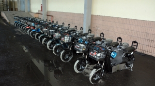 Çindən gələn yük maşınında qanunsuz mopedlər aşkarlandı 