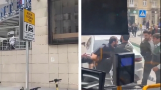 Bakıda sürücülər arasında insident - Polis araşdırır - VİDEO 