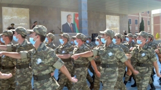 Azərbaycan Ordusunda andiçmə mərasimi keçirilib  - FOTO