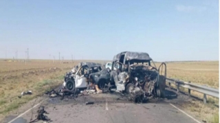 DƏHŞƏTLİ QƏZA:  Mikroavtobusla minik avtomobili toqquşdu, 9 nəfər öldü