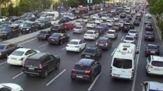 Bakı küçələrindəki son vəziyyət - DİQQƏT sıxlıq var 