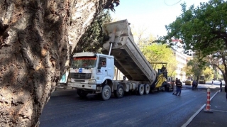 Paytaxtda 6630 metr uzunluğu olan küçə və yol təmir olunub - FOTO