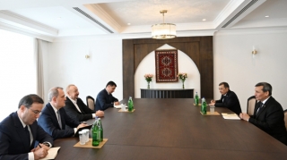 Prezident Xankəndidə qəbul keçirdi - FOTOLAR 