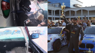 Azərbaycanlı pilot Gürcüstanda saatda 170-lə drift göstərdi - VİDEO 