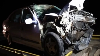 Gədəbəydə yük maşını ilə minik avtomobili toqquşub, xəsarət alanlar var 