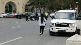 Bakıda ağır QƏZA:  3 avtomobil TOQQUŞDU – FOTO  